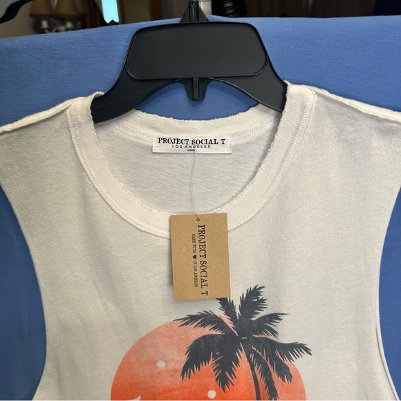 PROJECT SOCIAL-T NWT, MUSCLE TANK, SIZE SMALL, SUPER SOFT COTTON - Picture 5 of 7